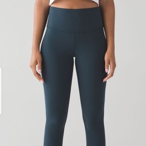 lululemon NOCTURAL TEAL align pant sz 2